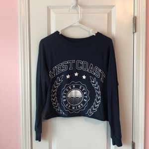 cropped long sleeve tee